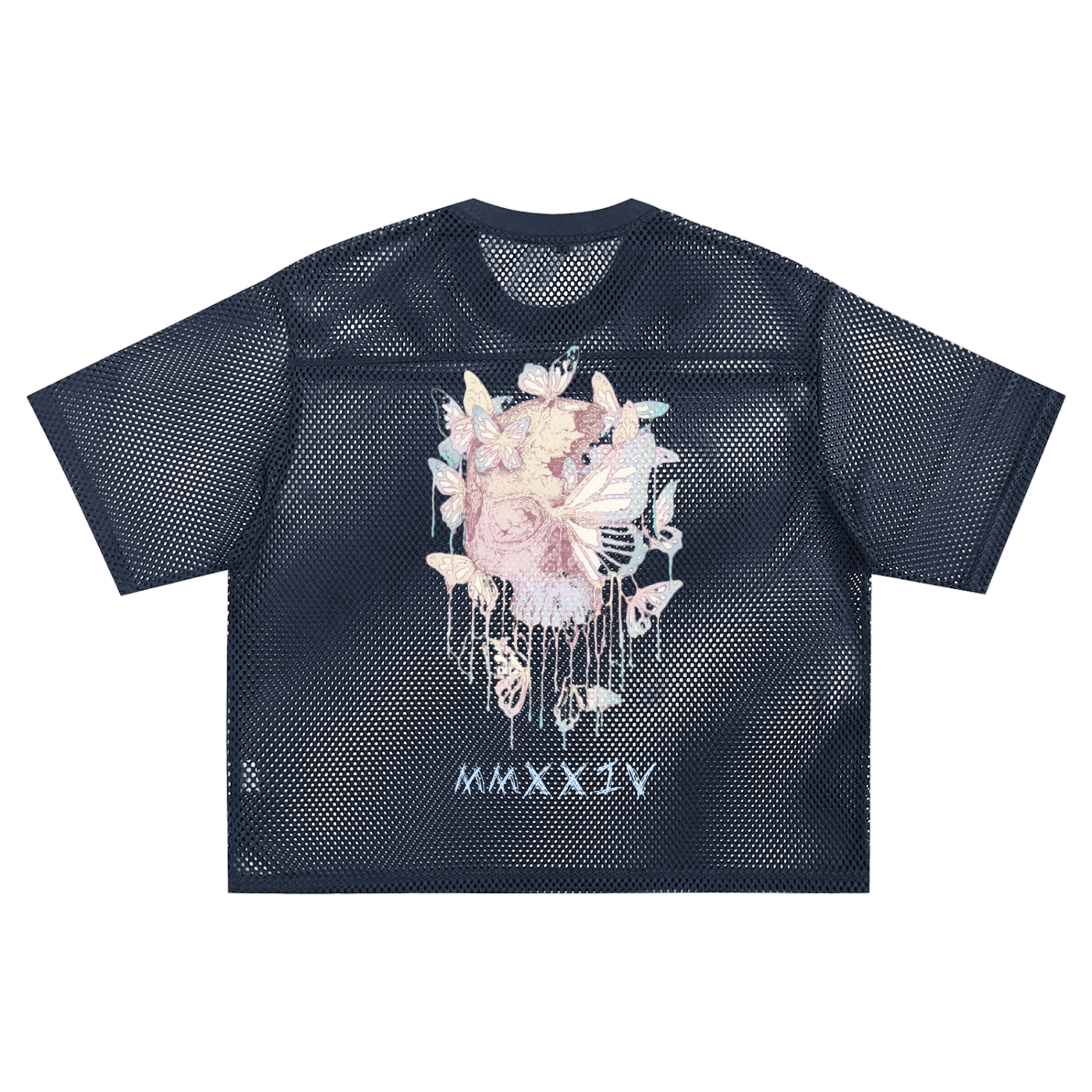 Certified Reaper See-through Boxy Net T-shirt