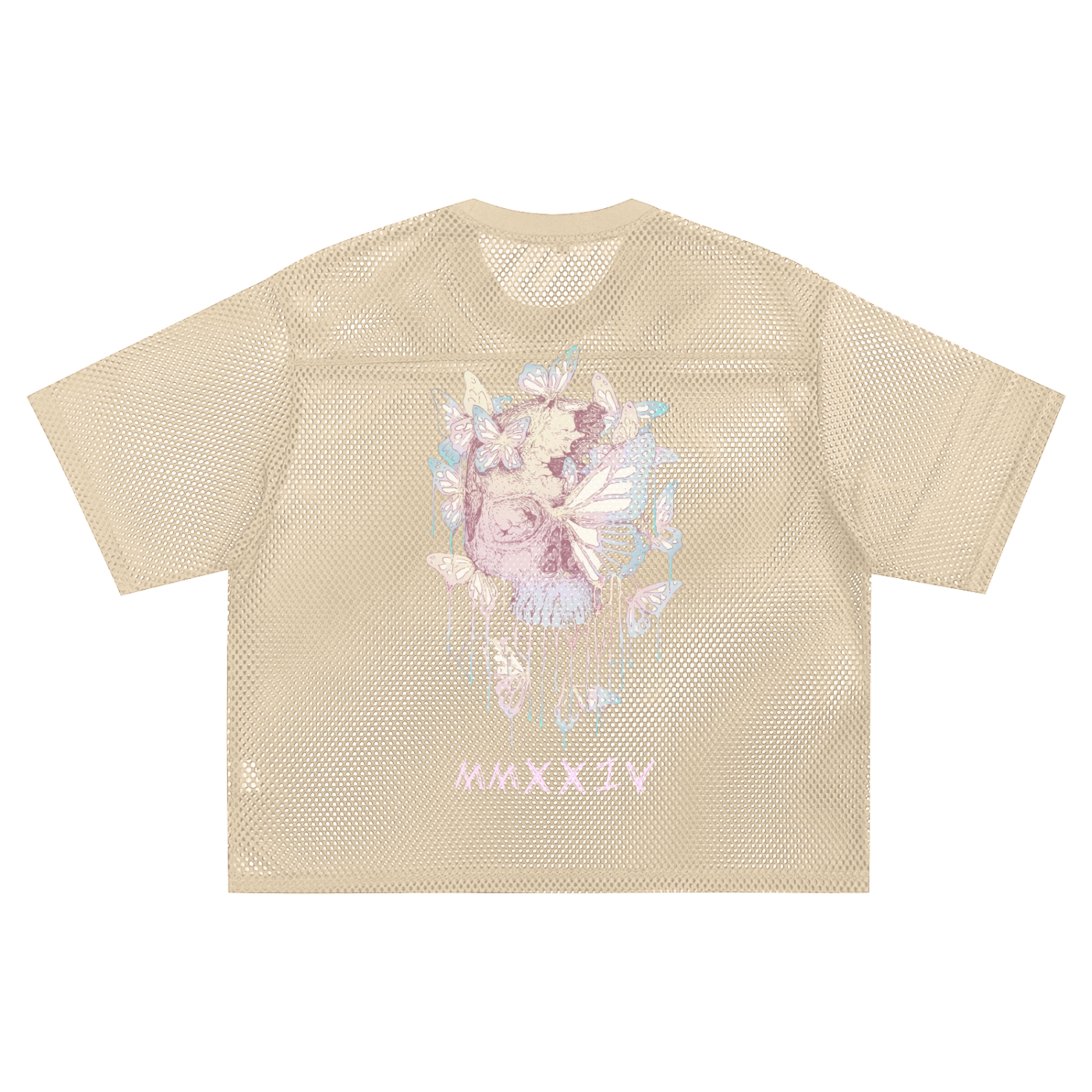 Certified Reaper See-through Boxy Net T-shirt
