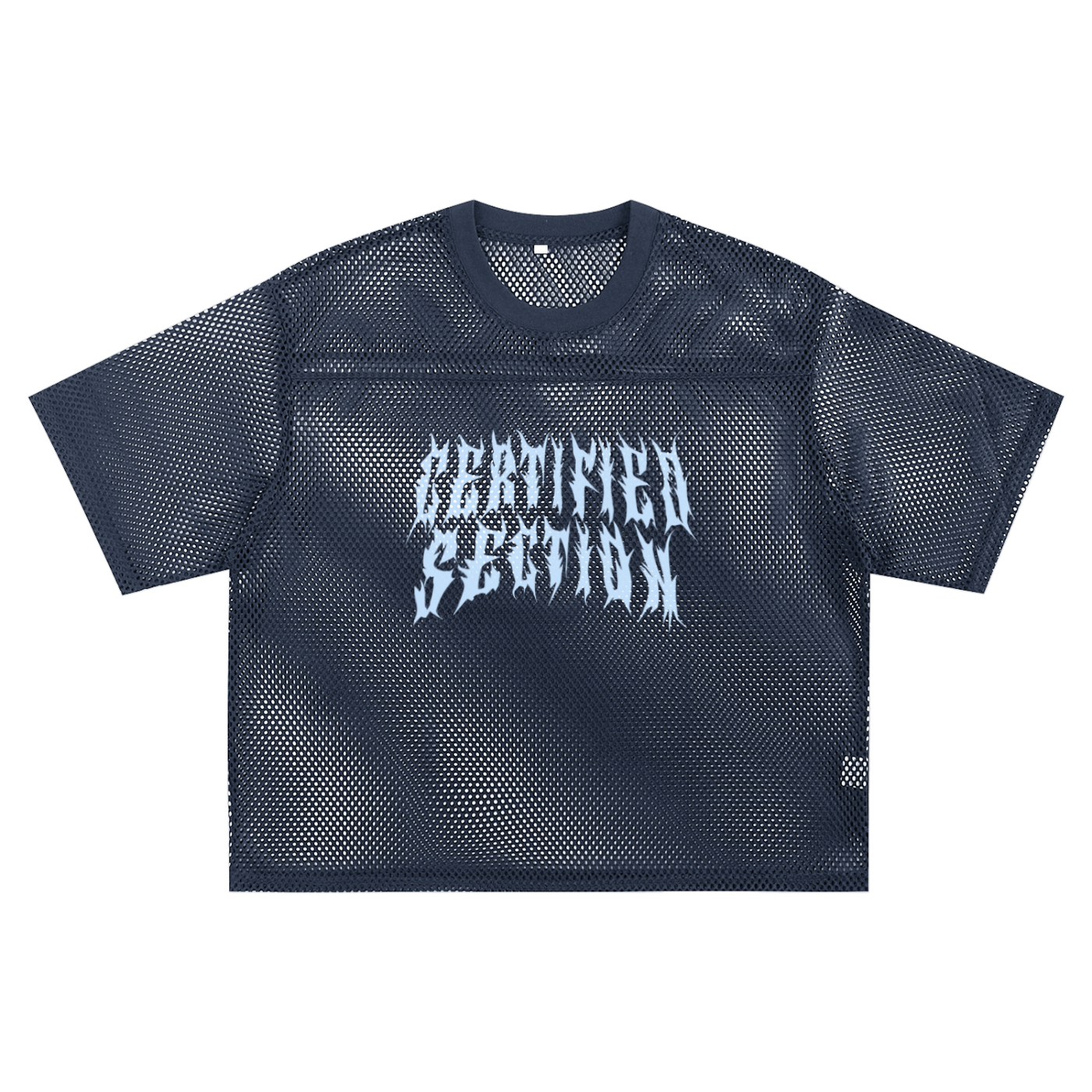 Certified Reaper See-through Boxy Net T-shirt