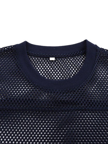 Certified Reaper See-through Boxy Net T-shirt